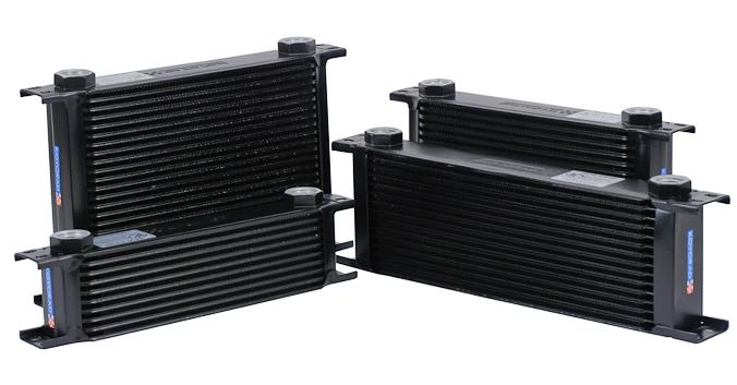Koyo 10-Row Oil Cooler with AN-10 ORB Provisions - 11.25 x 3 x 2 inches