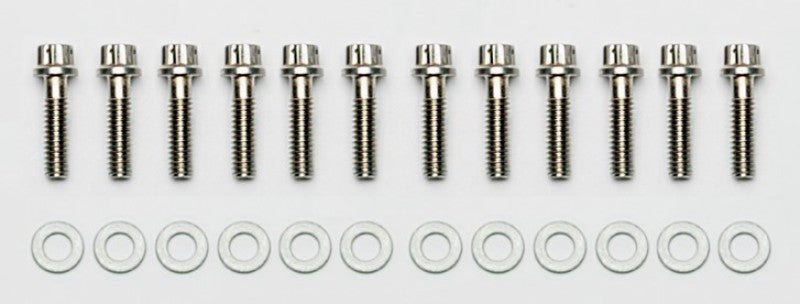 Wilwood Front Fixed Rotor Bolt Kit 12 Point Stainless - Part #wil230-4572