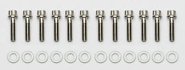 Wilwood Front Fixed Rotor Bolt Kit 12 Point Stainless - Part #wil230-4572