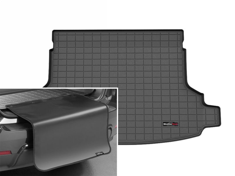 WeatherTech 401807SK Cargo Liner with Bumper Protector for 2025-2026 Subaru Forester, Behind 2nd Row, Black