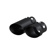 Load image into Gallery viewer, MBRP Armor BLK Exhaust Tip for Ford F-250 Super Duty – Black Coated Double Tip, 6.7 and 9.7 Inches Length, Part Number MBRP T5111BLK