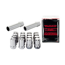 Load image into Gallery viewer, McGard SplineDrive Tuner 4 Lug Install Kit with Locks &amp; Tool (M12 x 1.5, Chrome) for Volvo 940 and 960