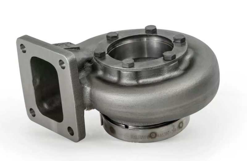 Garrett GBC35 Turbine Housing Kit with Open T4 Flange and V-Band 0.82 A/R
