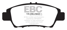 Load image into Gallery viewer, EBC Redstuff Ceramic Low Dust Front Brake Pads for Honda Fit and CR-Z (Part Number: EBC DP32041C)