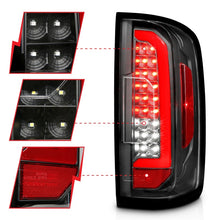 Load image into Gallery viewer, ANZO 15-21 Chevrolet Colorado Full LED Tail Lights with Red Lightbar, Black Housing and Clear Lens