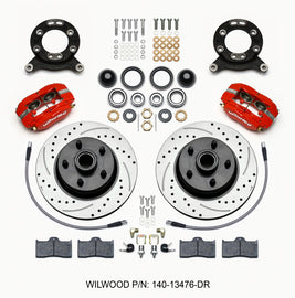 Wilwood Forged Dynalite-M Front Disc Brake Kit for 1965-1969 Ford Mustangs and More