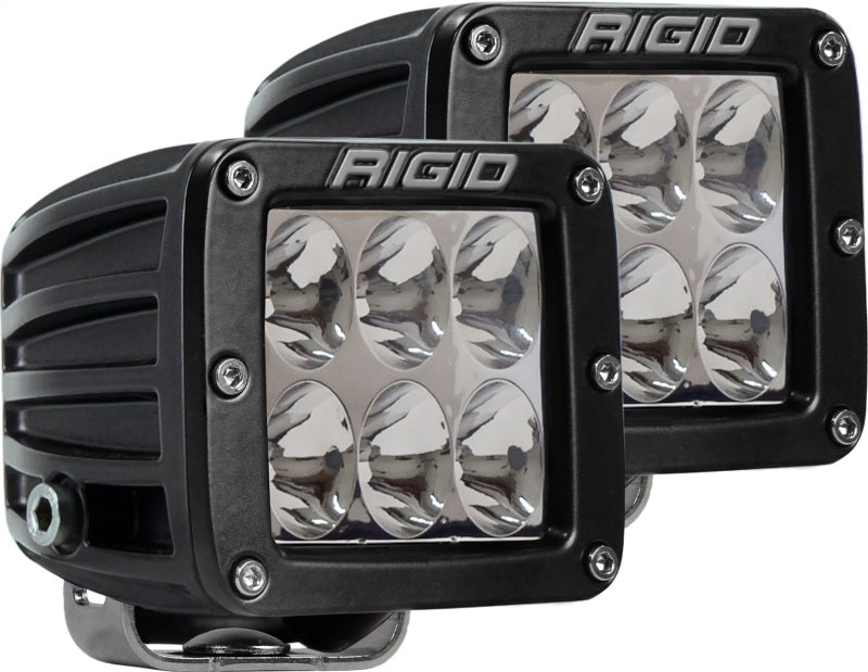 Rigid Industries D2 Driving LED Pod Light Set of 2 * Compact, High-Performance Automotive Lighting