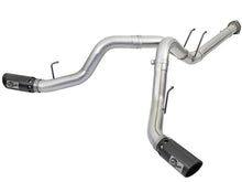 Load image into Gallery viewer, aFe ATLAS 4-Inch DPF-Back Exhaust System with Black Tips for 2017 Ford Diesel Trucks V8-6.7L