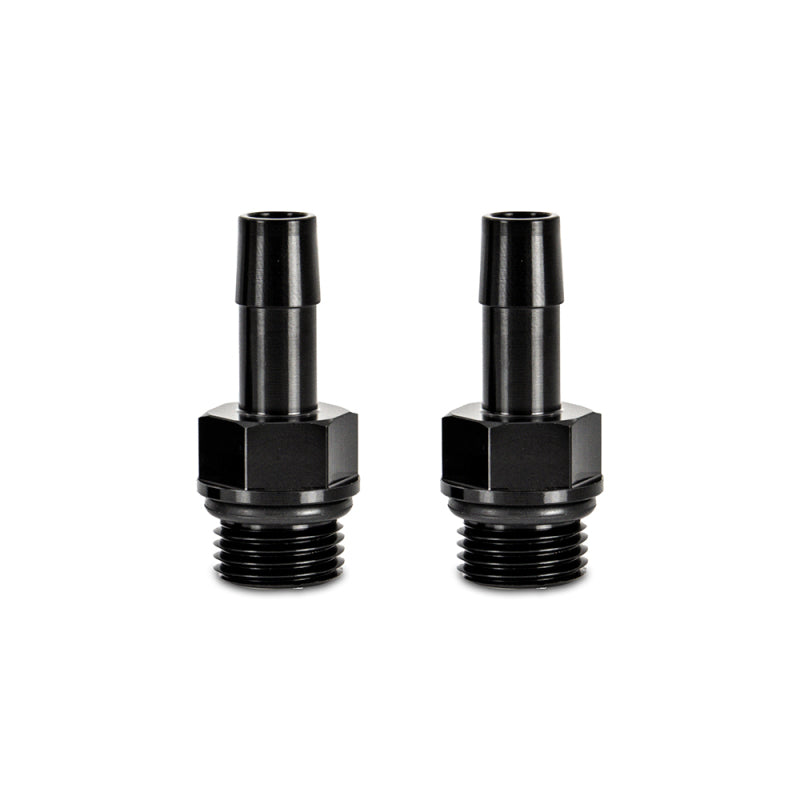 Mishimoto M16x1.5 to 3/8-Inch Aluminum Hose Barb Fittings – Pack of 2