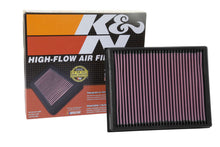 Load image into Gallery viewer, K&amp;N Engineering 33-3086 High-Flow Reusable Air Filter for Ford Ranger 2019-2022