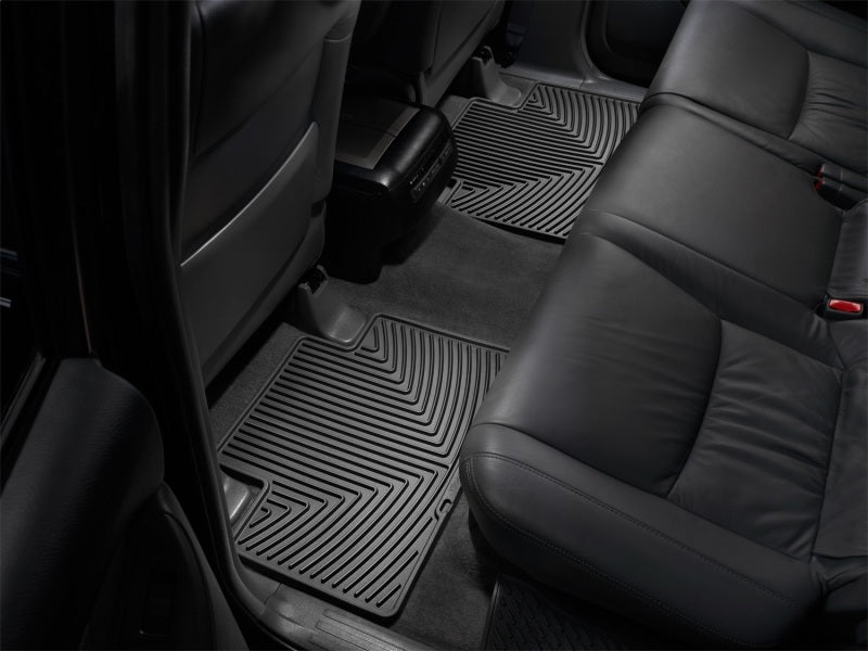 WeatherTech All-Weather Rear Floor Mats for Toyota RAV4 (2007-2012) * Black