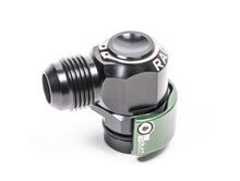 Load image into Gallery viewer, Radium Engineering V2 Quick Connect 19mm Male to 10AN Male 90 Degree Swivel Fitting for BMW B58 Valve Cover
