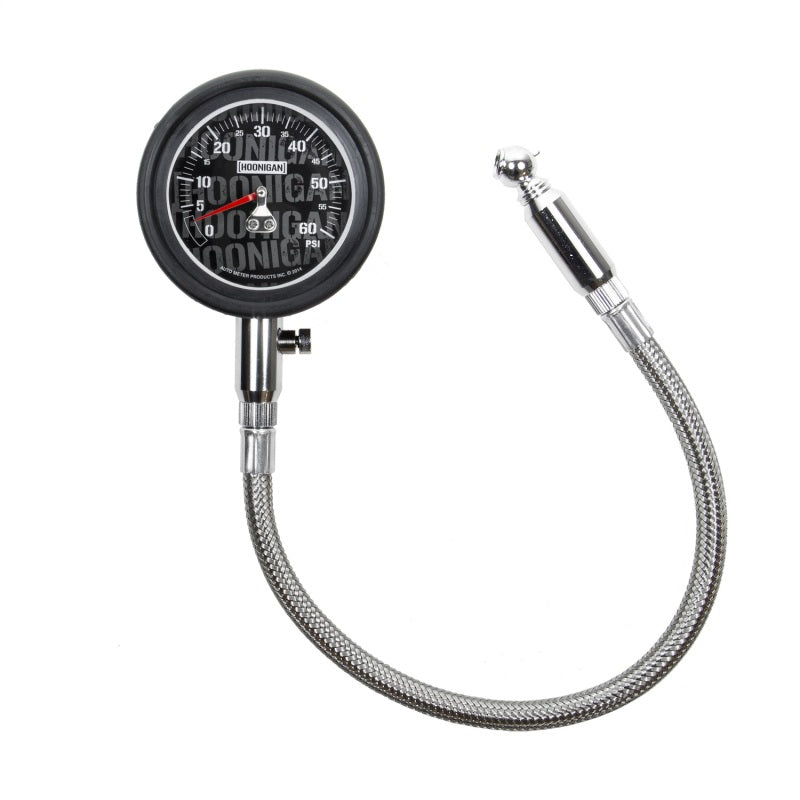 AutoMeter Hoonigan 0-60 PSI Tire Pressure Analog Gauge with Signature Dial Design