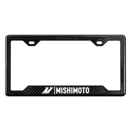 Mishimoto Carbon Fiber License Plate Frame - Gloss Finish