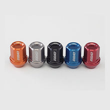 Load image into Gallery viewer, Rays Dura-Nut L32 Straight Type 12x1.25 Lug Nut Set with Blue Finish - 16 Lug 4 Lock Set