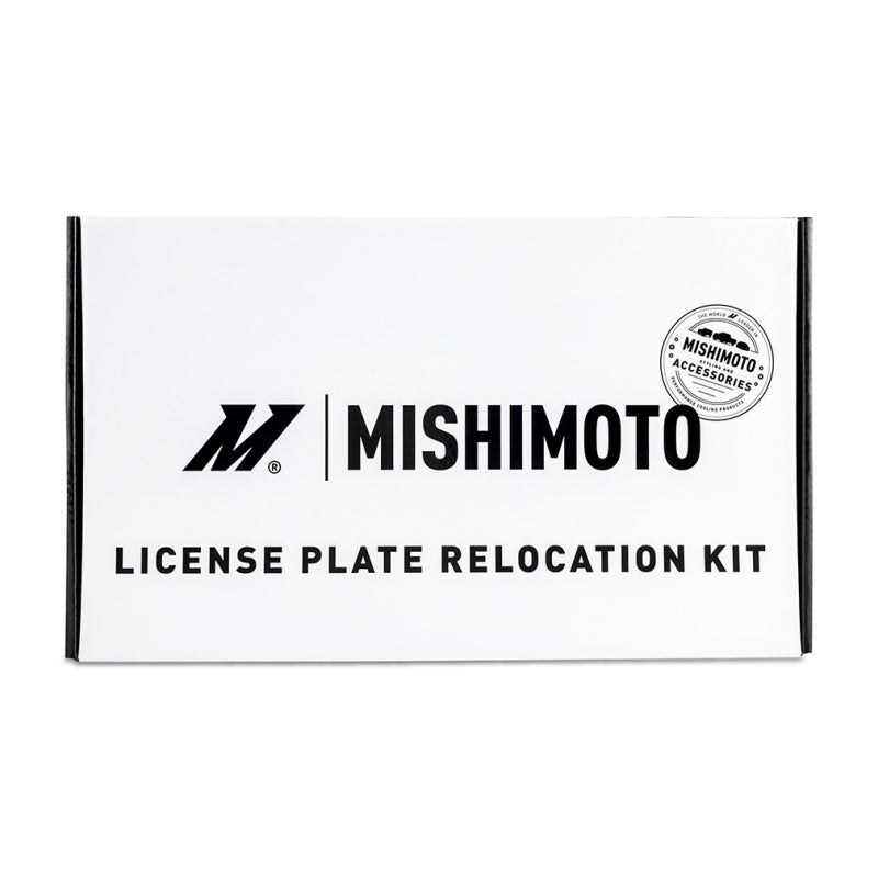 Mishimoto 2024+ Ford Mustang V8 License Plate Relocation Kit - Improve Airflow and Front-End Aesthetics