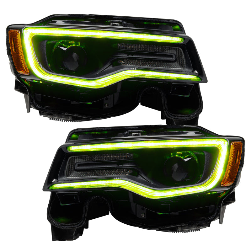Oracle Lighting Dynamic ColorSHIFT RGB Headlight DRL Kit for Jeep Grand Cherokee