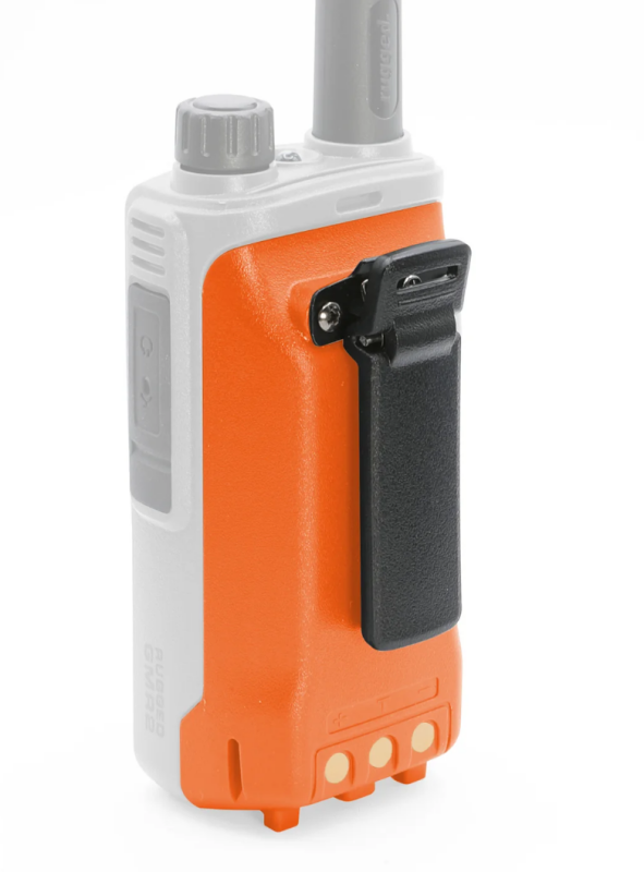 Rugged Radios GMR2/GMR2 PLUS Handheld Long-Lasting XL Lithium Battery with USB Charging - Safety Orange