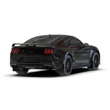 Load image into Gallery viewer, Rally Armor 2024+ Ford Mustang Black UR Mud Flap with Red Logo – Premium Polyurethane Automotive Protection