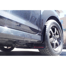 Load image into Gallery viewer, Rally Armor UR Series Black and Red Logo Mud Flaps for Ford Fiesta (2014-2019)