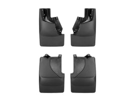 WeatherTech WET110162-120162 DigitalFit No-Drill Front and Rear MudFlaps for 2022-2026 Ford Bronco Raptor, Black