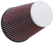 Load image into Gallery viewer, K&amp;N Engineering Universal Chrome Air Filter * 6 inch Flanged / 7.5 inch Base / 4.5 inch Top / 9 inch Height for Chevrolet and GMC SUVs