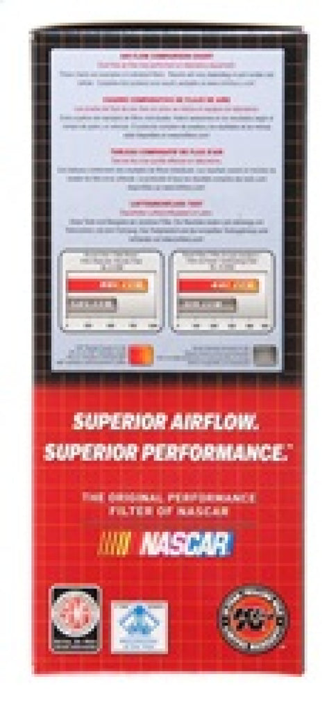 K&N Engineering Replacement Air Filter for Chevrolet Camaro 2.8L, 5.0L, 5.7L (Part #knn33-2008-1)