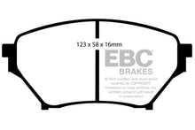 Load image into Gallery viewer, EBC Yellowstuff Front Brake Pads for Mazda Miata 2001-2003 * High-Performance Street and Track Use
