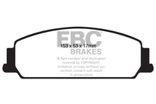 Load image into Gallery viewer, EBC Redstuff Ceramic Low Dust Front Brake Pads for 2008-2009 Pontiac G8