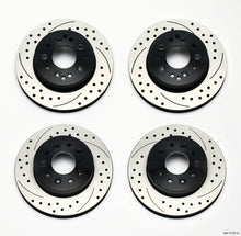 Load image into Gallery viewer, Wilwood Rotor Kit for 1965-1982 Chevrolet Corvette C2/C3 * Front and Rear Drilled 1-Piece Rotors