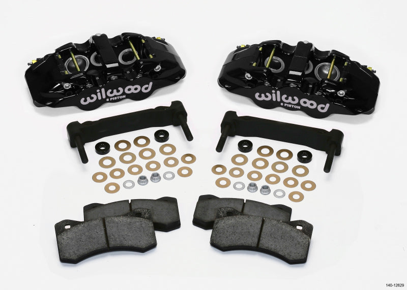 Wilwood Aero6 Front Caliper & Bracket Kit for 1997-2013 Chevrolet Corvette * Black