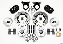 Load image into Gallery viewer, Wilwood Forged Dynalite Front Kit 11-inch Drilled Brake Rotors for 1987-1993 Ford Mustang