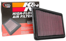 Load image into Gallery viewer, K&amp;N Engineering 33-5073 High-Flow Drop-In Air Filter for Kia Stinger and Genesis G70 (2018-2020)