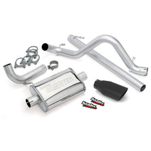 Load image into Gallery viewer, Banks Power 07-11 Jeep Wrangler 3.8L Monster Exhaust System with Black Tip