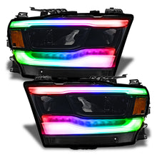 Load image into Gallery viewer, Oracle Lighting ColorSHIFT RGB+W Headlight DRL Upgrade Kit for Ram 1500 (Part #orl1281-339)