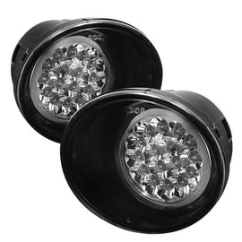 Spyder LED Fog Lights with Switch for Nissan Titan and Armada (2007-2012) * Clear
