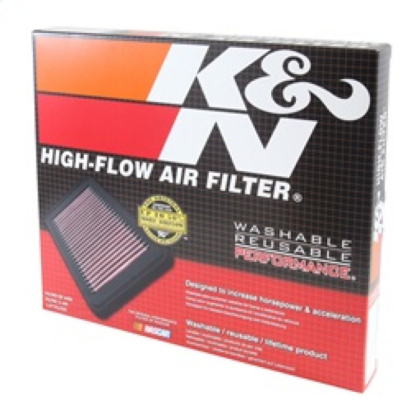 K&N Engineering High-Flow Replacement Air Filter for 2017-2022 Alfa Romeo Giulia & Stelvio 2.9L V6 F/I