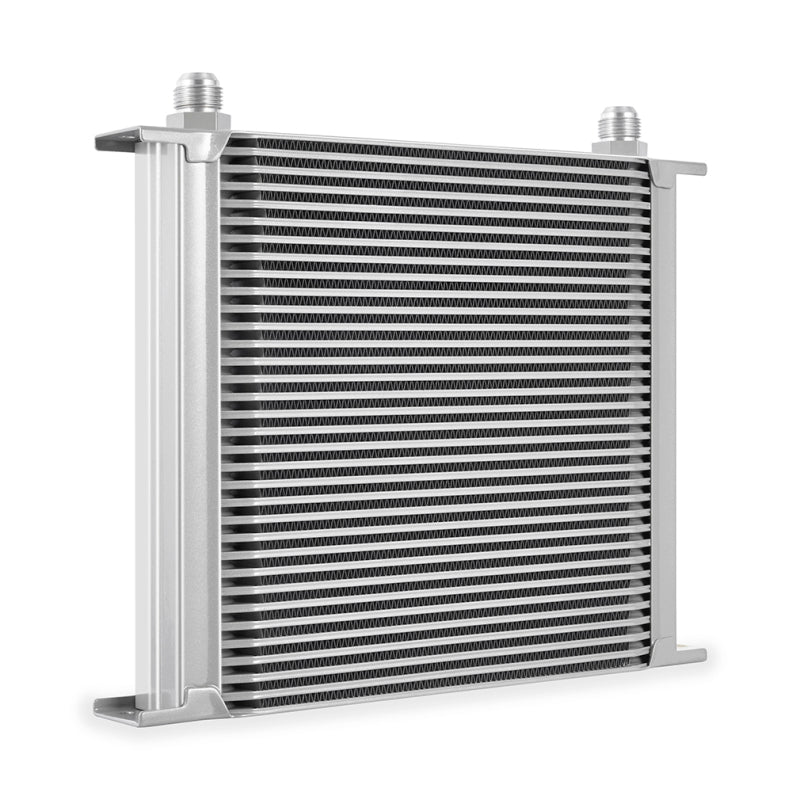 Mishimoto MMOC-34SL Universal 34-Row Stacked-Plate Oil Cooler, Silver