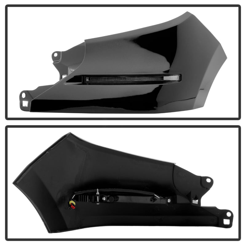 Spyder Toyota Tundra 2014-2016 Daytime LED Running Lights System - Black FL-DRL-TTU2014-BK