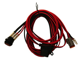 Rigid Industries 11 ft Wiring Harness for 4-6 Inch and Single LED Lights, Part Number RIG40194
