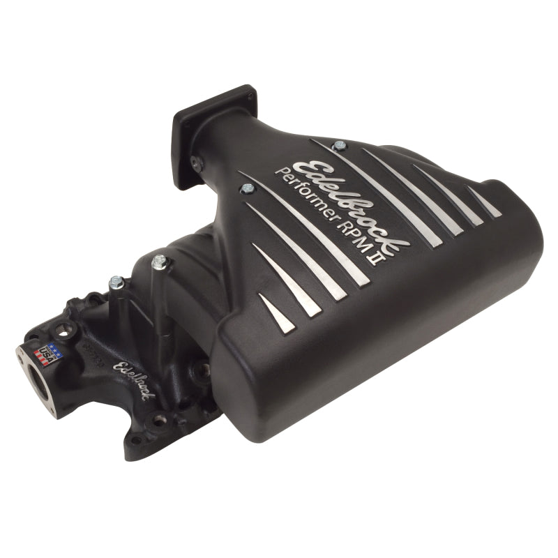 Edelbrock Performer RPM II Intake Manifold for Ford 5.0L Mustang – Black Finish
