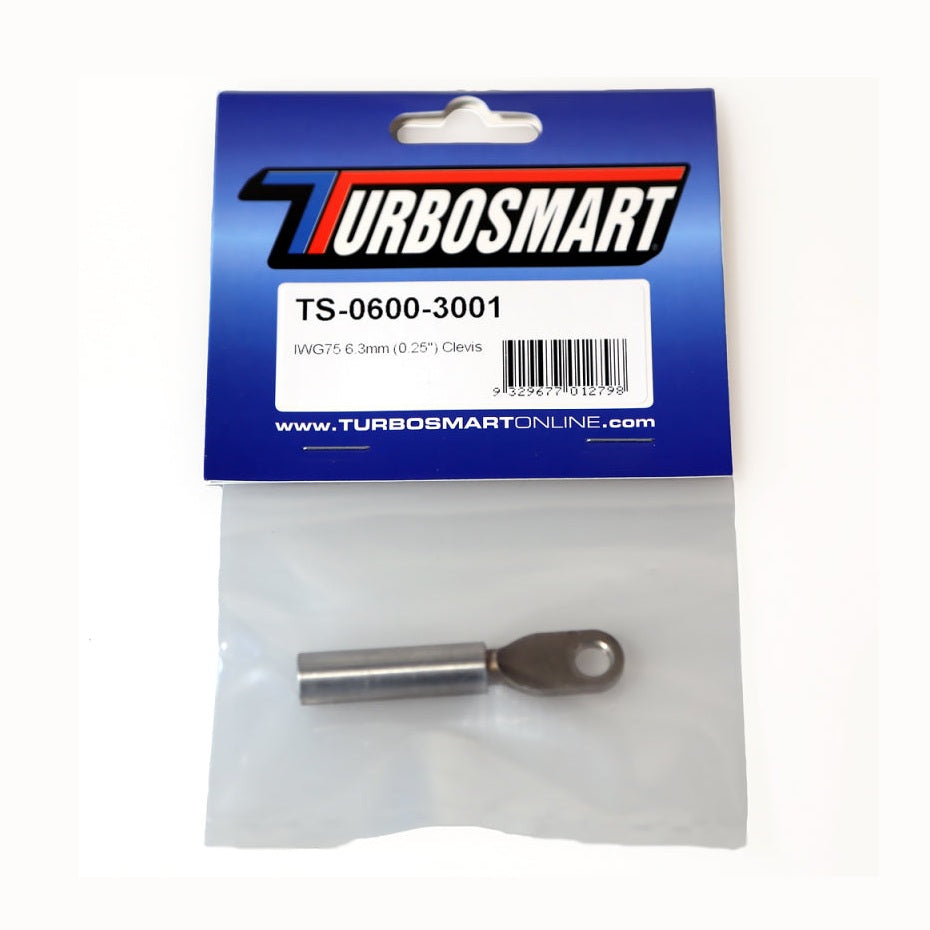 Turbosmart IWG75 6.3mm (.25in) Internal Wastegate Clevis - Universal Fit for Turbochargers