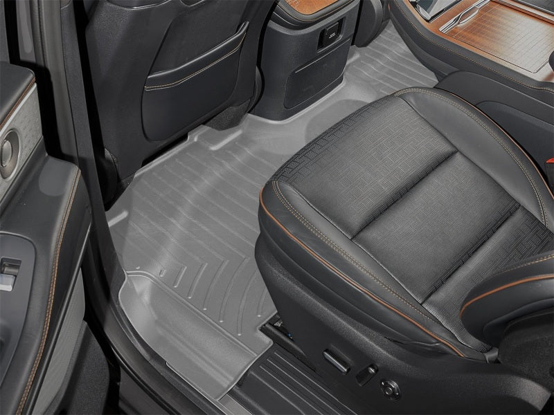 WeatherTech FloorLiner DigitalFit Rear Floor Mats for 2025-2026 Lincoln Navigator, Gray, 2-Piece – WET4619485