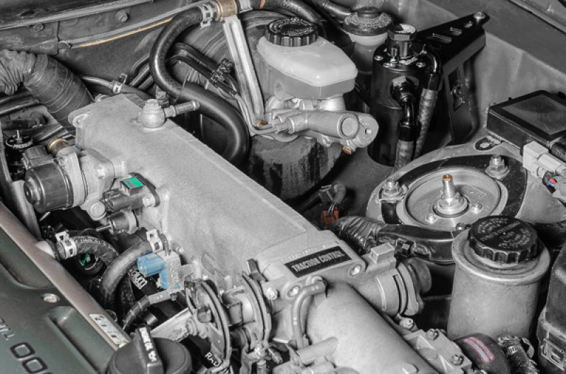 Radium Engineering Dual Catch Can Kit for Toyota Supra MK4 - Fluid Lock Technology