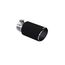 Load image into Gallery viewer, MBRP Universal Carbon Fiber Exhaust Tip – 6 Inch Outer Diameter, 4 Inch Inlet, 12 Inch Length, Angle Cut Design