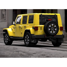 Load image into Gallery viewer, Rally Armor 515112 UR Series Mud Flaps for Jeep Wrangler 2019-2020 with White Logo in Black and White