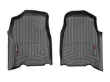 WeatherTech DigitalFit Front FloorLiner for GMC Canyon and Chevrolet Colorado (2004-2005, Ext Cab) in Black