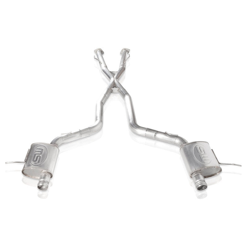 Stainless Works 2018 Jeep TrackHawk 6.2L 3-Inch Catback Exhaust System with X-Pipe and Turbo Mufflers