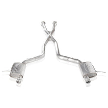 Load image into Gallery viewer, Stainless Works 2018 Jeep TrackHawk 6.2L 3-Inch Catback Exhaust System with X-Pipe and Turbo Mufflers