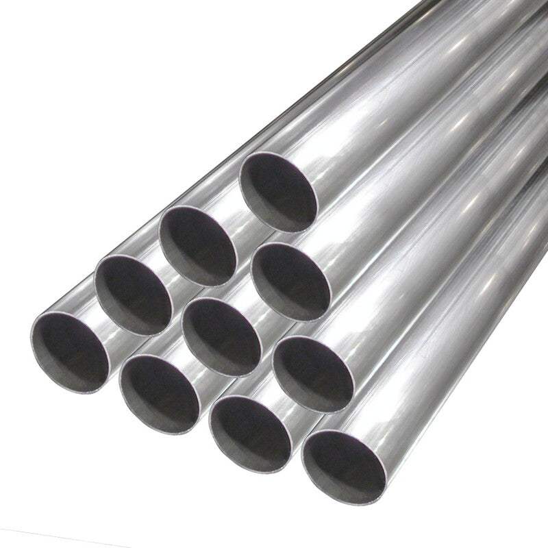 Stainless Works 2-1/2 Inch Diameter Stainless Steel Straight Tubing - 4 Feet